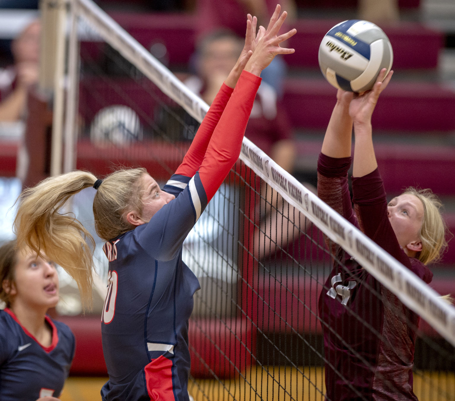 Norris at Waverly volleyball, 9/17